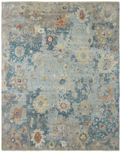Load image into Gallery viewer, Afrit Vintage Blue Tones/Grey 1287