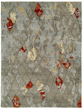 Load image into Gallery viewer, Brilliance Greige/Slate Abstract 805
